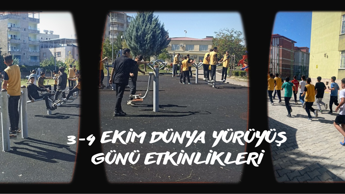 3-4 EKİM DÜNYA YÜRÜYÜŞ GÜNÜ ETKİNLİKLERİ