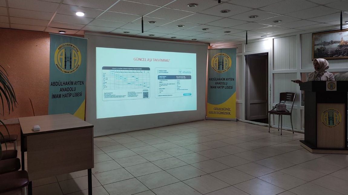 AŞI HAFTASI KAPSAMINDA BİLGİLENDİRME SEMİNERİ YAPILDI